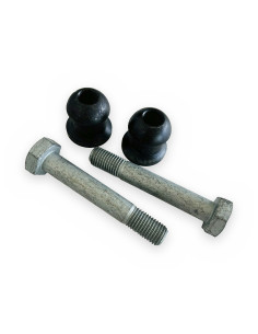 Juego bolas disparo c/tornillos largos 16x100