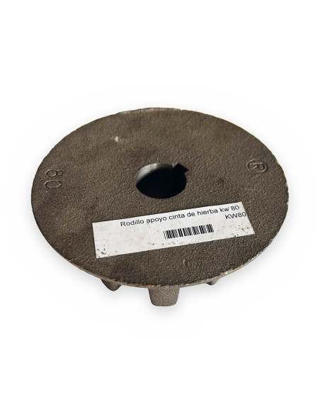 Rodillo apoyo cinta de hierba kw 80 Ø 25 mm
