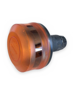 Rotativo led Maxirot ambar base tubo flexible 12-24v 3,8 w