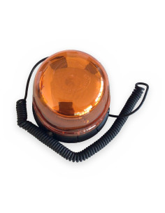Faro rotativo led c/imán 10-30 V 24w Ø140 x 140 mm