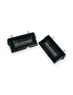 Piloto luz de matrícula 12/24v 83x30x39 c/pernos (set 2 unidades)