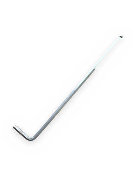 Llave hexagonal (Allen) 3,0 cabeza bola, brazo  largo