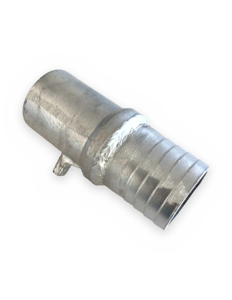 Macho de 63 para manguera  (fabricada)