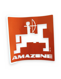 Pegatina logo Amazone naranja 112x112