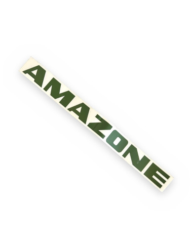 Pegatina texto verde Amazone