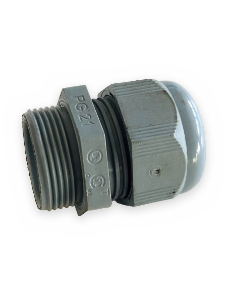 Prensaestopas gadi PG21 poliamida gris