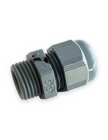 Prensaestopas gadi PG9 poliamida gris