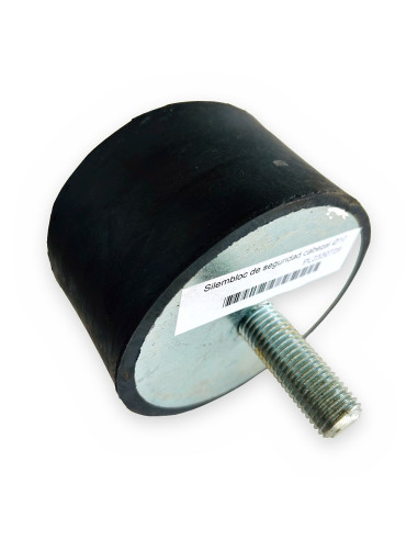 Silembloc de seguridad cabezal Ø100x60 M-M M16X45