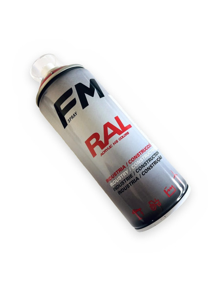 Rojo vivo RAL 3000 aerosol (máquina)