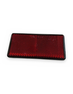 Catadióptrico 102x50 rojo adhesivo
