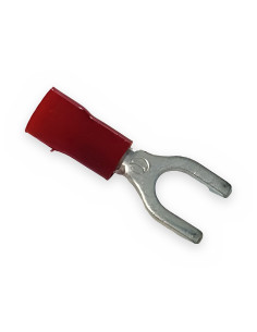 Terminal horquilla rojo M5 preaislado 0,25-1,5 mm2 RF-U5