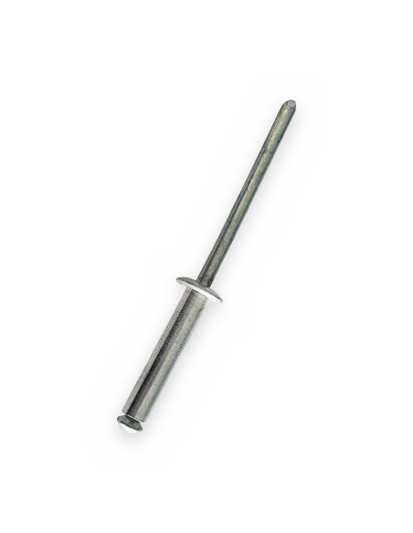Remache FLOR aluminio 4,8x24 ala normal