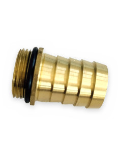 Racor portamanguera M3/4" Ø25 latón fig. 315