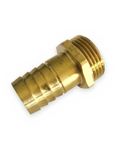 Racor portamanguera M1" Ø25 latón fig.315