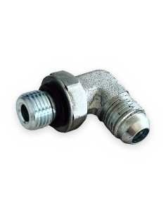 Racor prensar TL 45º 9/16x18JIC mang.5/16