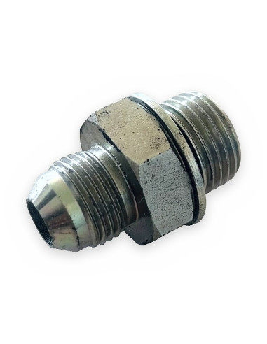 Racor prensar TL 90º 9/16-18 JIC mang 1/4
