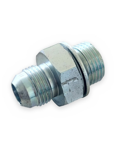 Racor M7/16 JIC- M3/8 BSP unión