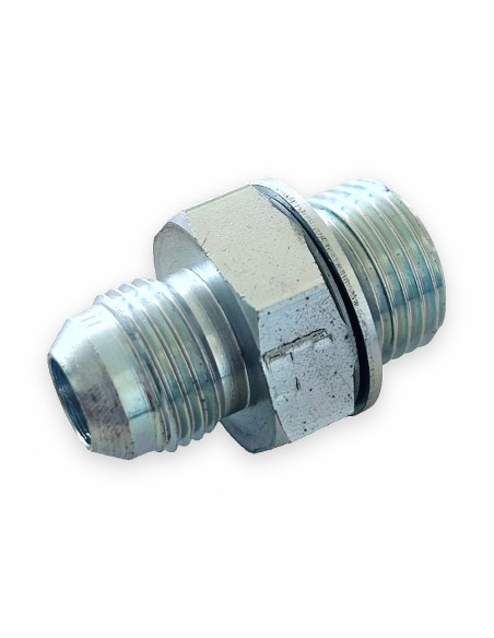 Racor M7/16 JIC- M3/8 BSP unión