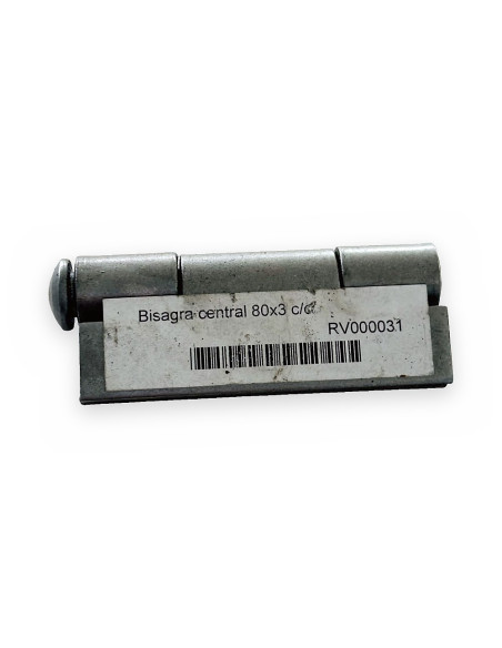 Bisagra central 80x3 c/c