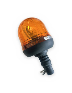 Faro rotativo halógeno 12/24V con pasador 55/70W bombillas H1