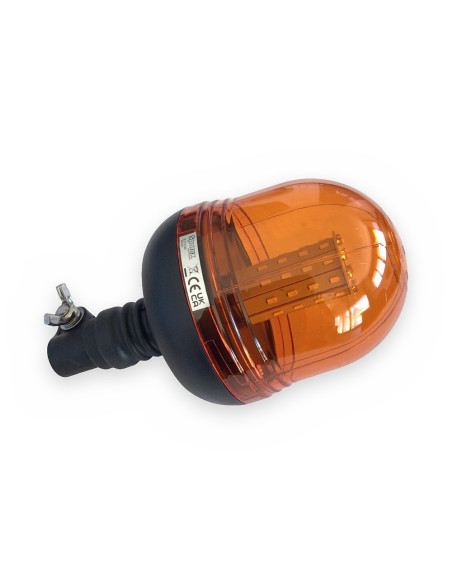 Rotativo pin flexible led 12/24 v altura 240mm Ø 128 40 leds