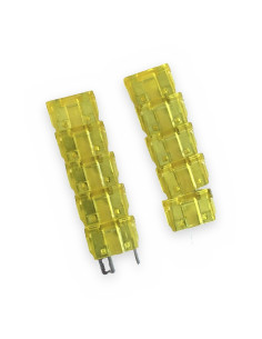 Blister fusibles hoja 20 A amarillo 10 piezas