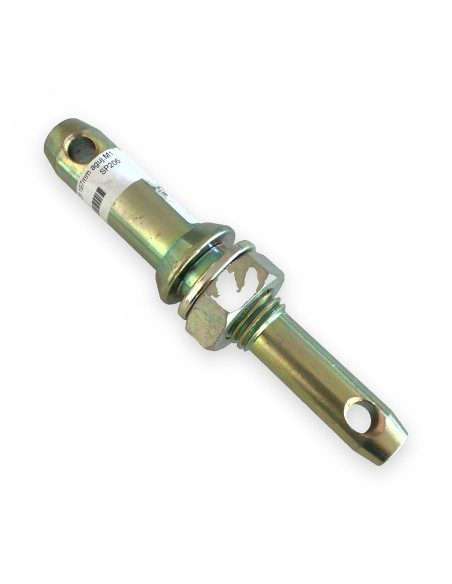 Bulón doble Ø22-28 197mm aguj.M12 cat.1/2 brazo inferior c/tuerca