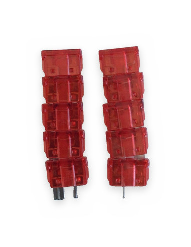 Blister fusibles hoja 10 A rojo 10 piezas