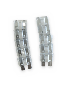 Blister fusibles hoja 25 A blanco 10 piezas