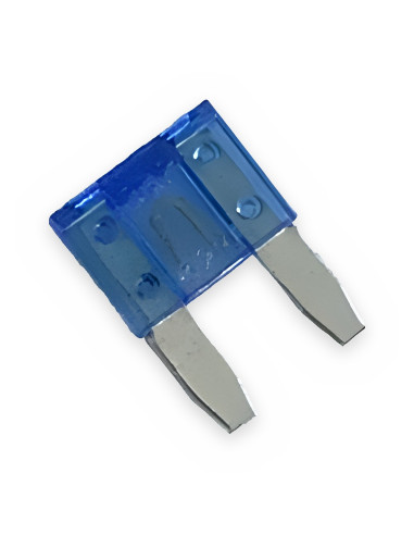 Fusible de hoja mini 15 A azul plano