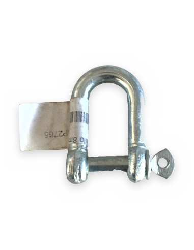 Grillete "D" con tornillo 8mm