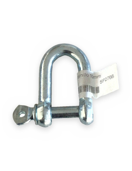 Grillete "D" con tornillo 10mm
