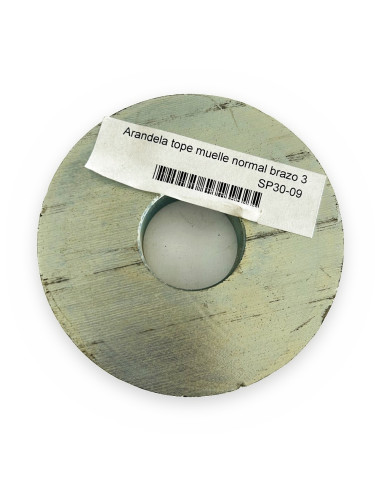 Arandela tope muelle normal brazo 30x30 chisel