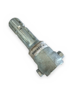 Adaptador toma fuerza H6 M6 1"3/8 con tornillo abrazadera