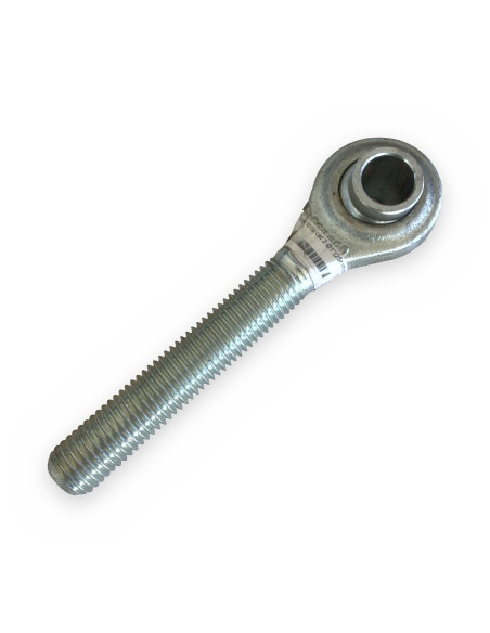 Rótula izda cat 2 Ø1"(25mm) rosca 1"1/8 L:217/157mm roscada forjada tercer punto