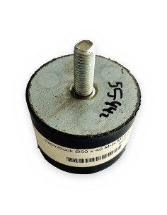 Silemblock Ø60 x 40 M-H M10 x 28
