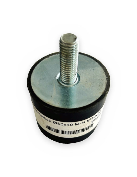 Silemblock Ø50x40 M-H M10x28