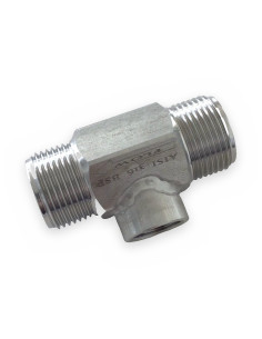 Cuenta litros elec. sin sensor 3/4" inox. (rosca caudalímetro M 1")