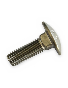 Tornillo 8x25 inox cab redonda c/cuadrado DIN603