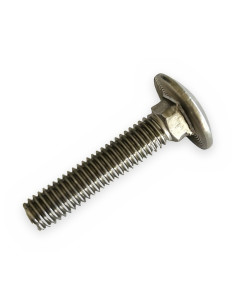 Tornillo inox 8x40 cab. redon c/cuadrado DIN 603