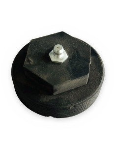 Tapa PVC rosca M62 + engrasador (417.61.200)