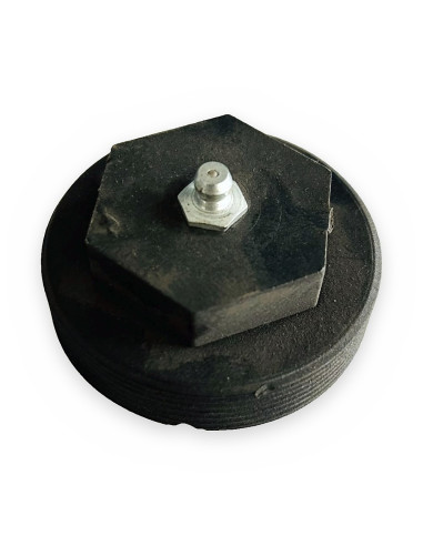 Tapa PVC rosca M62 + engrasador (417.61.200)