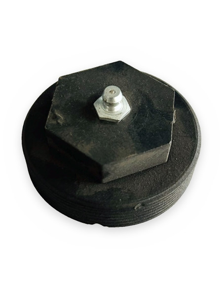 Tapa PVC rosca M62 + engrasador (417.61.200)