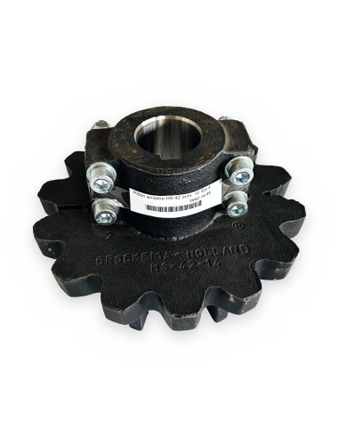 Piñón arrastre HS 42 m/m  14  Eje 45mm Chaveta 14mm