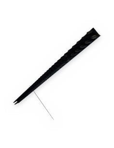 Varilla erizo plana con 2 filas de tetones 755-24  30x4 /749mm stickmark:720mm, ancho correas 50mm, distancia agujeros:24mm Ørem