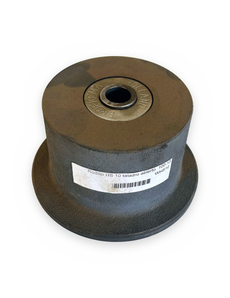 Rodillo HS 10 taladro abierto  100-130 Metalico