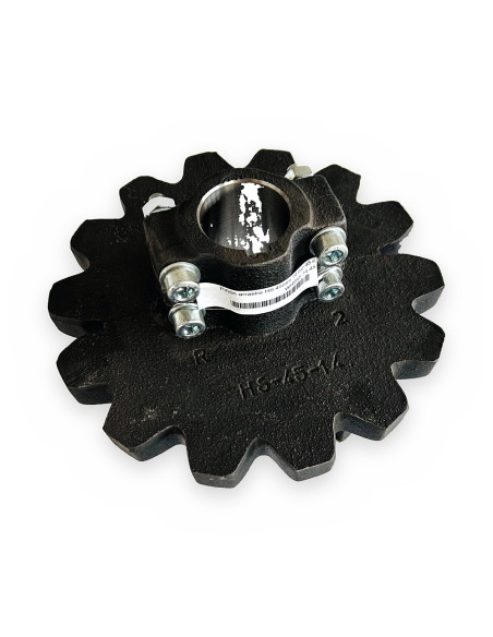 Piñón arrastre HS 45mm 14 eje 45 chaveta 12mm