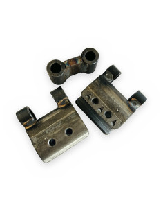 Conjunto empalme unión 40/60/20 Ø6 Double lock cpl. (2 emp hemb + 1 doble pivote)