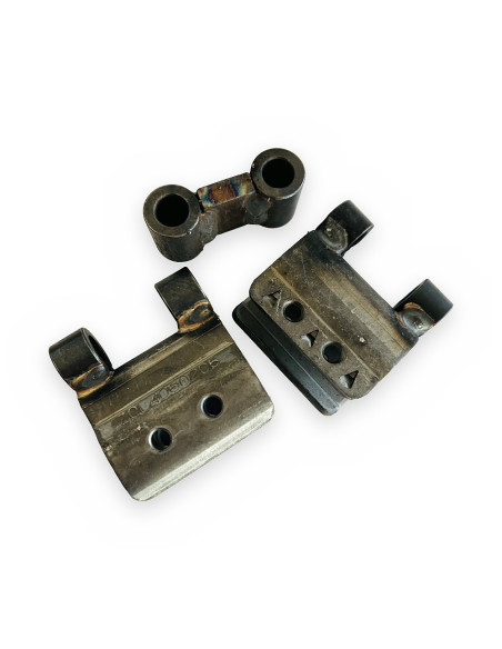 Conjunto empalme unión 40/60/20 Ø6 Double lock cpl. (2 emp hemb + 1 doble pivote)