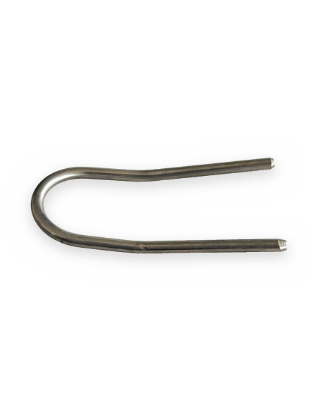 Pasador-sujección metálico en U 2,5 x 20 cierre